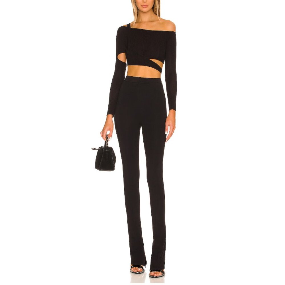 NWT- EB Denim Split Hem Leggings